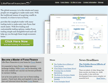 Tablet Screenshot of lilleplacefinanciere.com